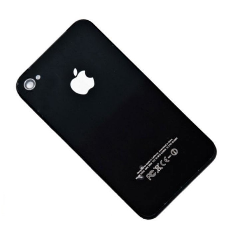 Задняя крышка для iPhone 4 (черный)