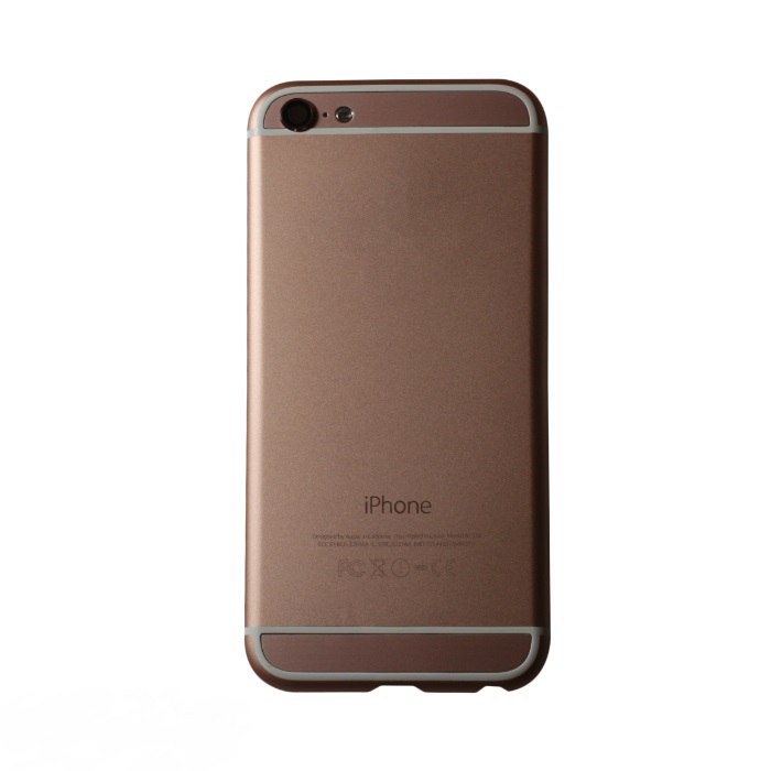 Корпус для iPhone 5 дизайн iPhone 6 (розовый)