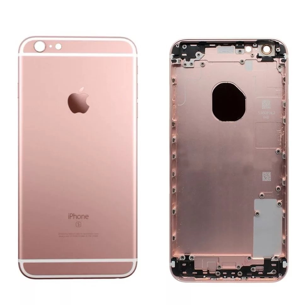 Корпус для iPhone 5S дизайн iPhone 6 (Розовый)