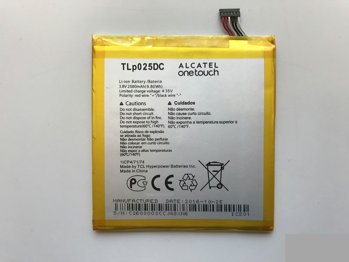 АКБ Alcatel TLp025DC (Pixi 4 (6) OT-8050/9001D)