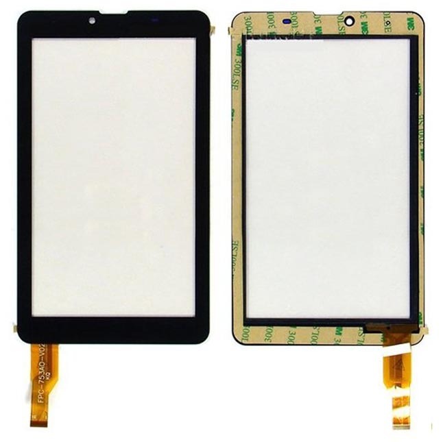Сенсорный экран 7.0' FPC-753AO-V02/ZLD07002707/WJ932-FPC V1.0(185*107 mm) (Билайн, Supra)  Черный
