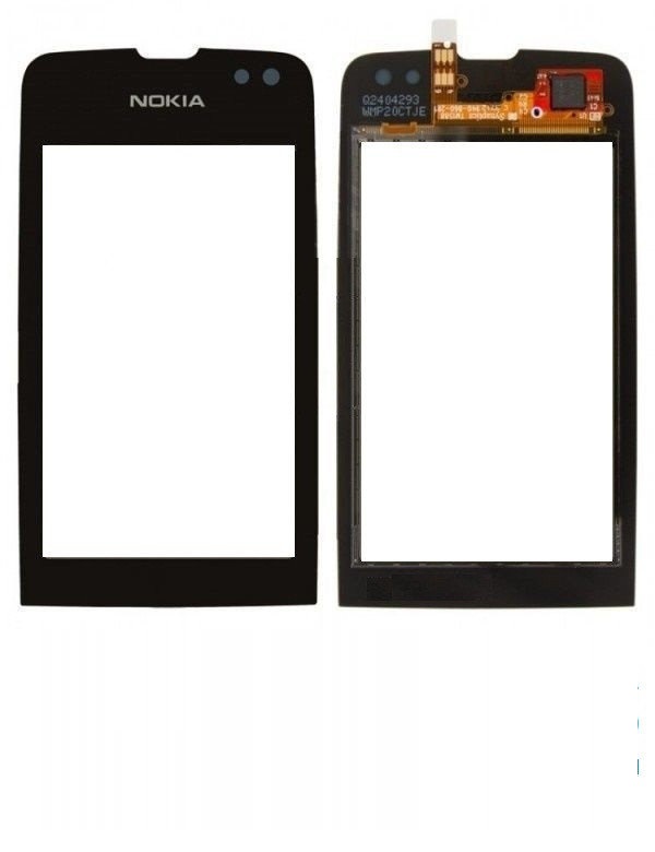 Сенсорный экран Nokia 308/309/310 Черный - Оригинал