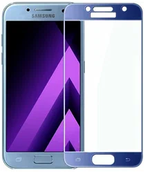 Защитное стекло для Samsung A5 2017 (A520) 2D (синее)