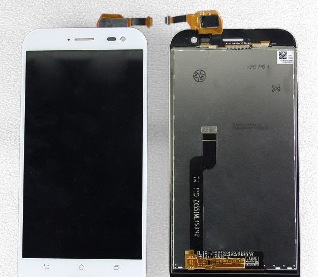 Дисплей для Asus ZX551ML (ZenFone Zoom) в сборе (белый)