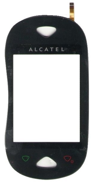 Сенсорный экран Alcatel OT-880 (карбон)