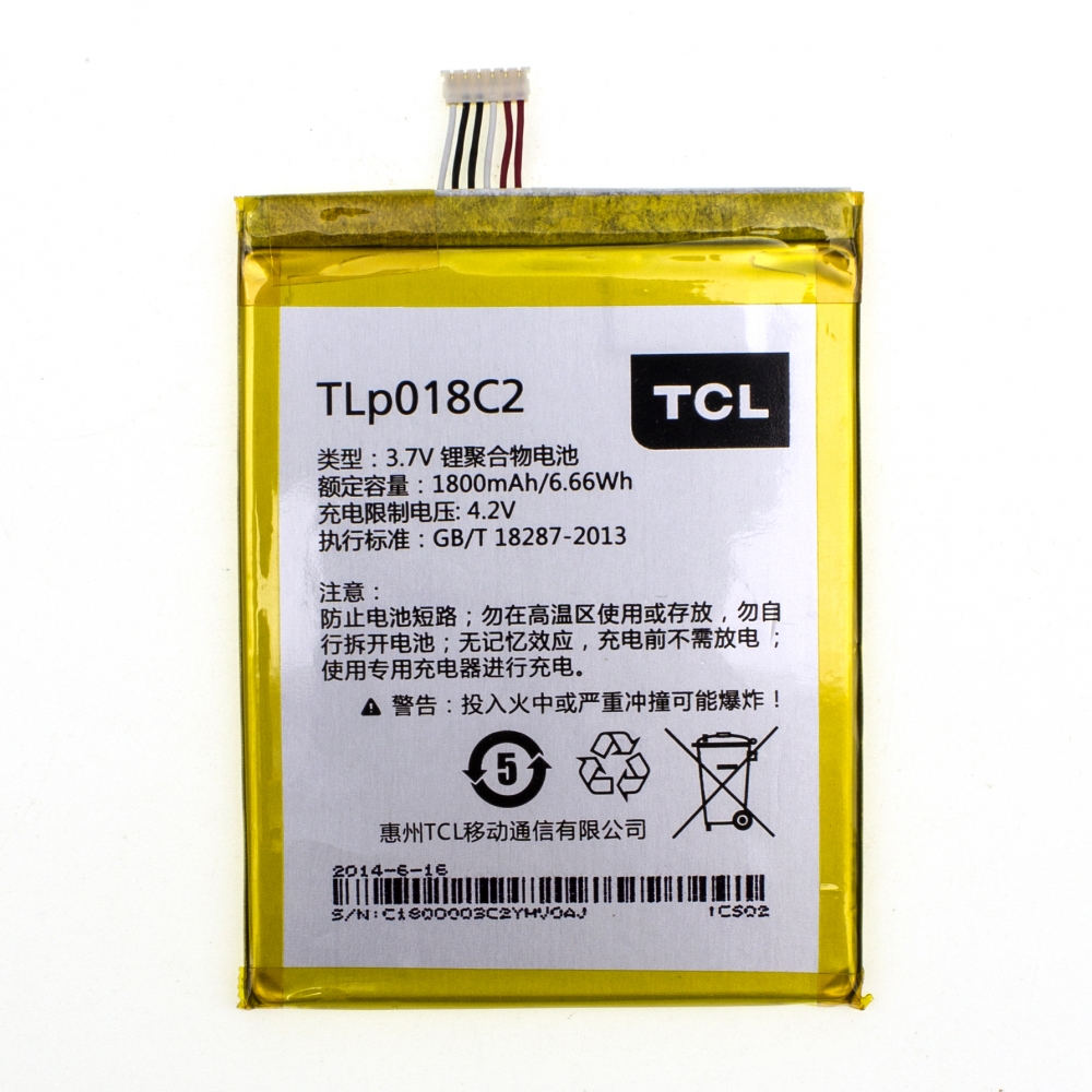 АКБ Alcatel TLp018C2 (One Touch 6032X Idol Alpha/6035R Idol R/6037Y Idol 2/6040/6040A Idol X/6040D)