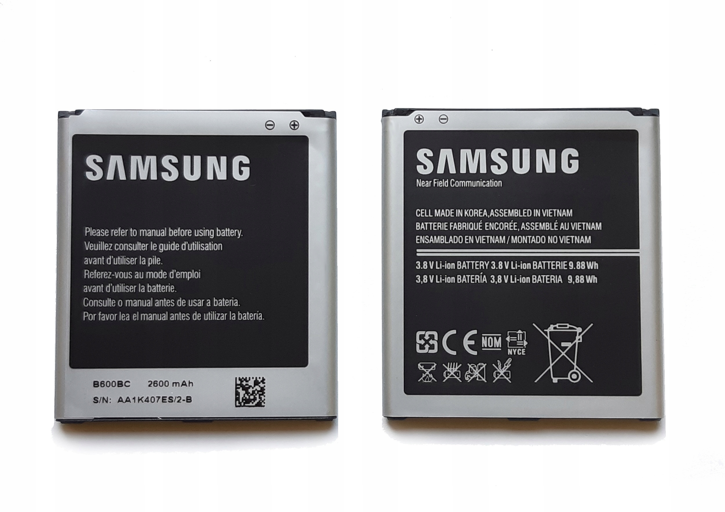 АКБ для Samsung B600BC/B220EB (i9500/S4) Orig