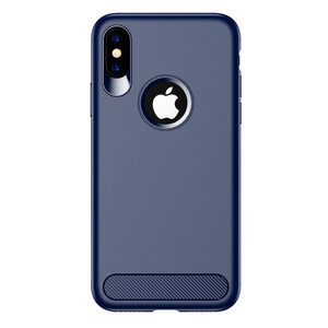 Чехол для iPhone X "SGP" (противоударный / синий)