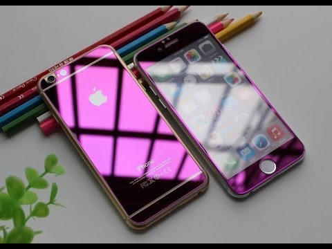 Защитное стекло для iPhone 5/5S/SE "Glass Carbon" (комплект / розовый)