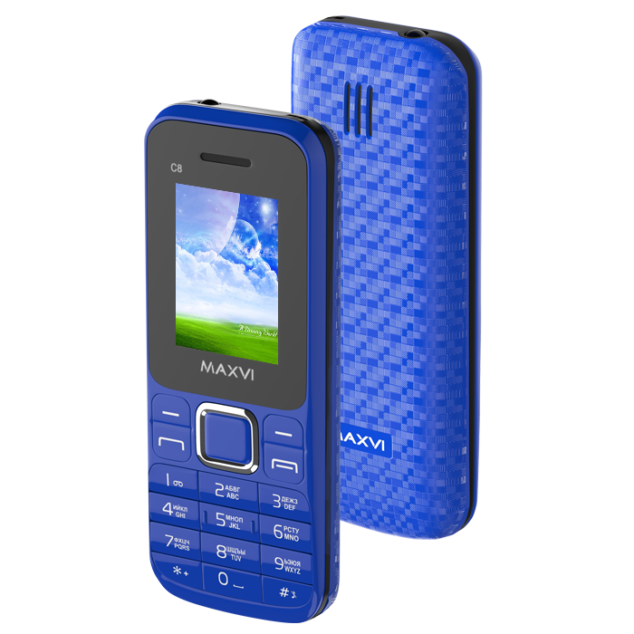 Телефон Maxvi C8 Blue ( 863754011020839 )