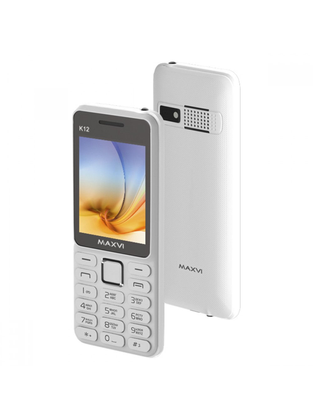 Телефон Maxvi K12 White White ( 866406020870715 )