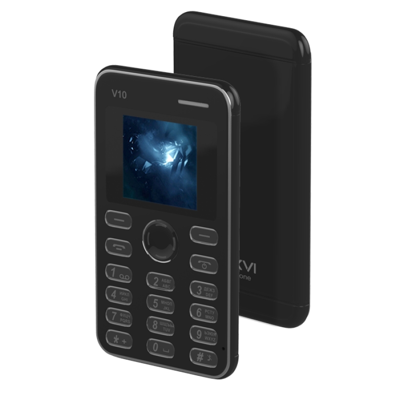 Телефон Maxvi V10 Black ( 867186011145249 )