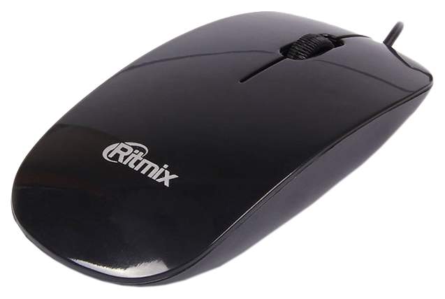 Мышь проводная Ritmix ROM-303 (черная)