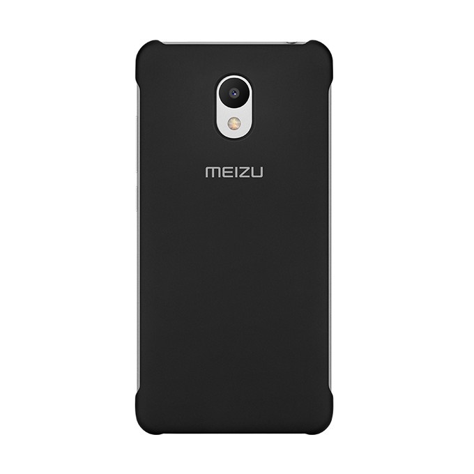 Чехол Meizu MX6 (с логотипом/черный)