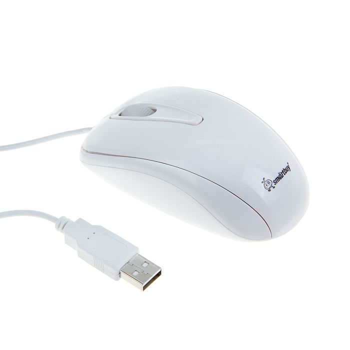 Мышь проводная Smart Buy SBM-313-W (white)