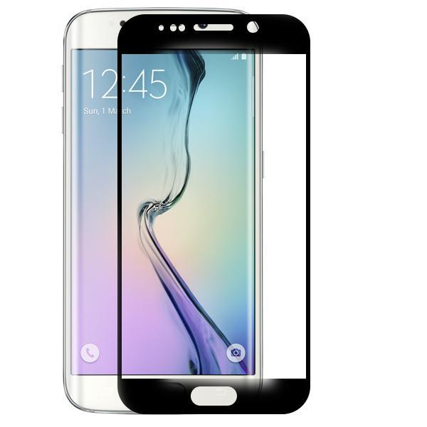 Защитное стекло для Samsung S6 Edge (G925) 2D (черный)