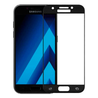 Защитное стекло для Samsung A7 2016/A710 2D (черный)