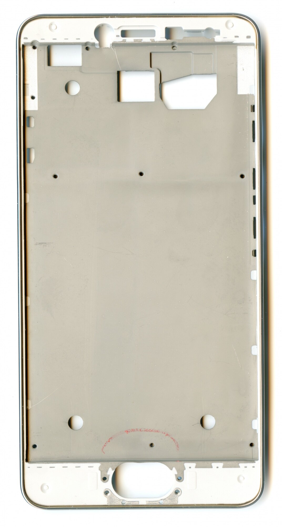 Рамка дисплея Meizu M3s (белая)