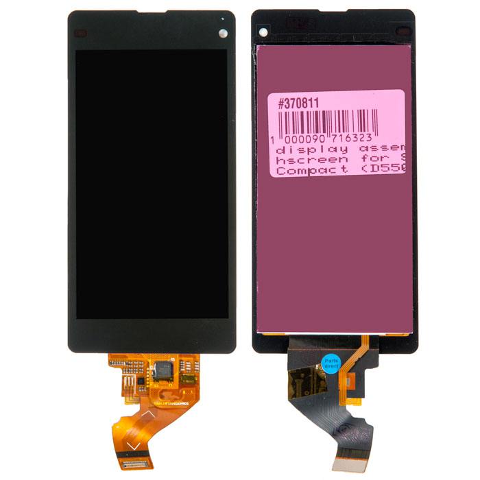 Дисплей Sony D5503 (Z1 compact) в сборе (черный)