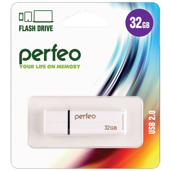 Флеш-накопитель Perfeo USB 32Gb (В ассортименте)