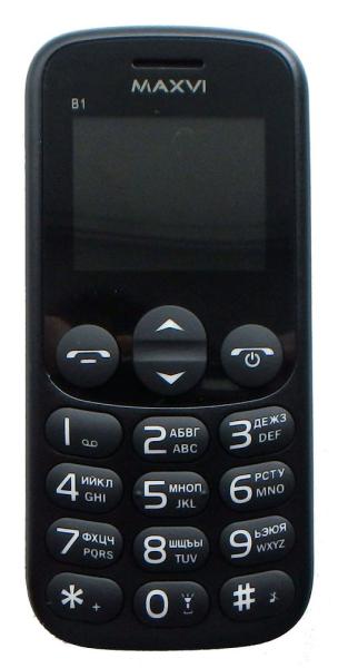 Телефон Maxvi B1 Black 