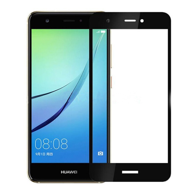 Защитное стекло для Huawei Nova 2i 2D (черный)