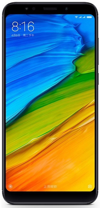 Смартфон Xiaomi Redmi 5 Plus 3Gb / 32Gb Black ( 868948031066542 )