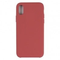 Чехол для iPhone X/XS Soft Touch (красно-кораловый)