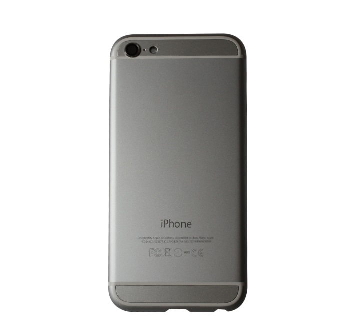 Корпус для iPhone 5 дизайн iPhone 6 (серый)