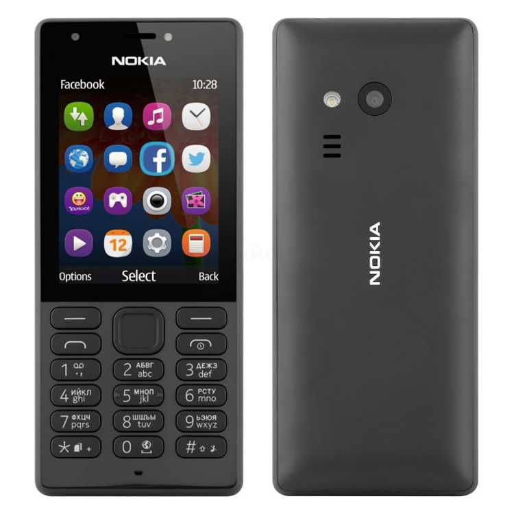 Телефон Nokia 216 Dual SIM Black ( 355832098368712 )