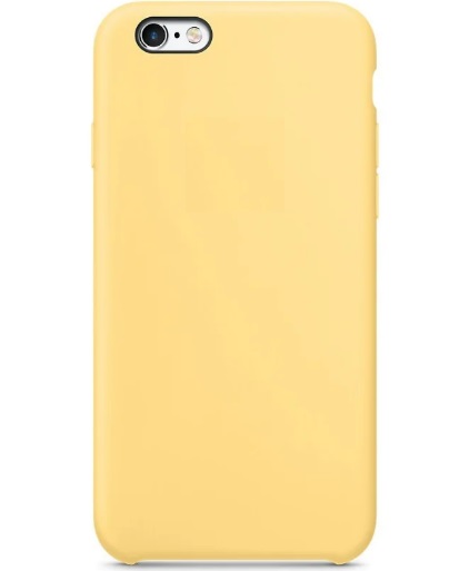 Чехол для iPhone 7/8 Plus Soft Touch (лимонный)
