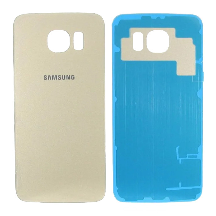 Задняя крышка для Samsung G920F/G920FD (S6/S6 Duos) (золото)