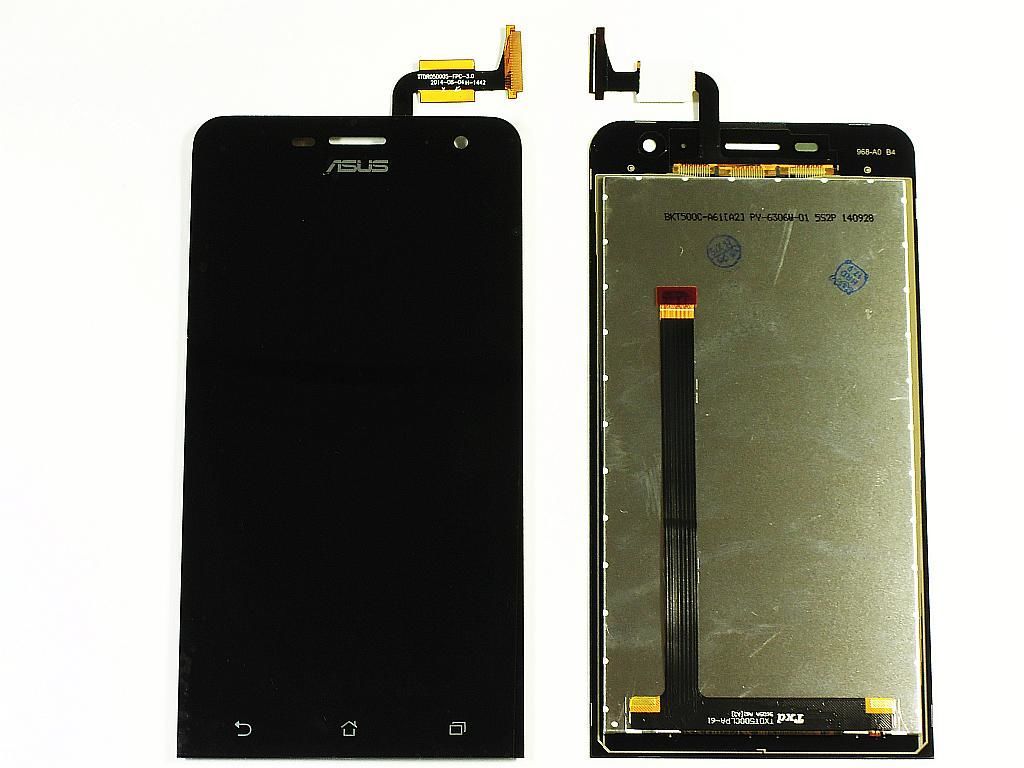 Дисплей для Asus A502CG(ZenFone 5) в сборе (черный)