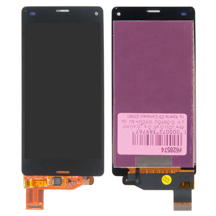 Дисплей Sony D5803 (Z3 compact) в сборе (черный)
