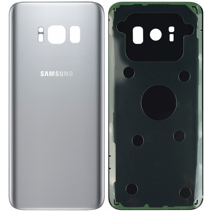 Задняя крышка для Samsung G955/S8 Plus (серебро)