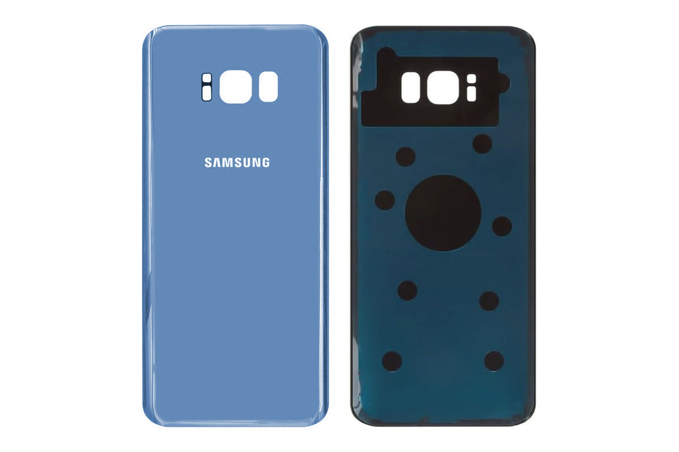 Задняя крышка для Samsung G955/S8 Plus (синий)