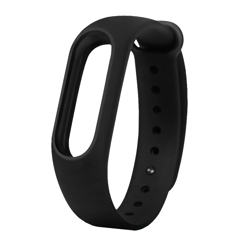 Ремешок для браслета Xiaomi Mi Band 3 (черный)