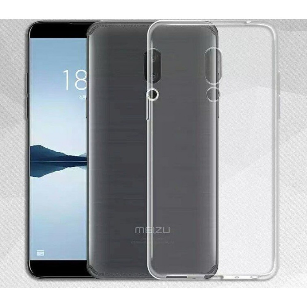 Чехол Meizu M15 / M15 Lite (силиконовый / прозрачный)