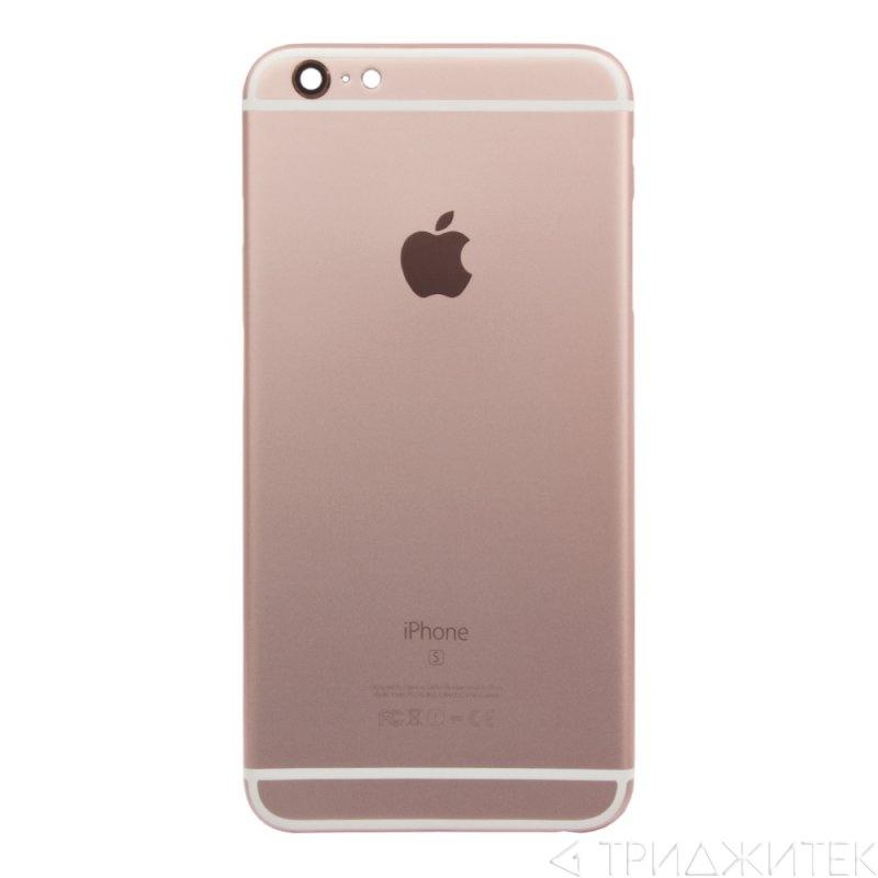 Корпус для iPhone 6 имитация 6S (розовый)