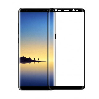 Защитное стекло для Samsung Note 8 mini 2D (Черный)