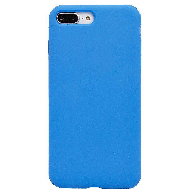 Чехол для iPhone 7/8 Plus Soft Touch (голубой)