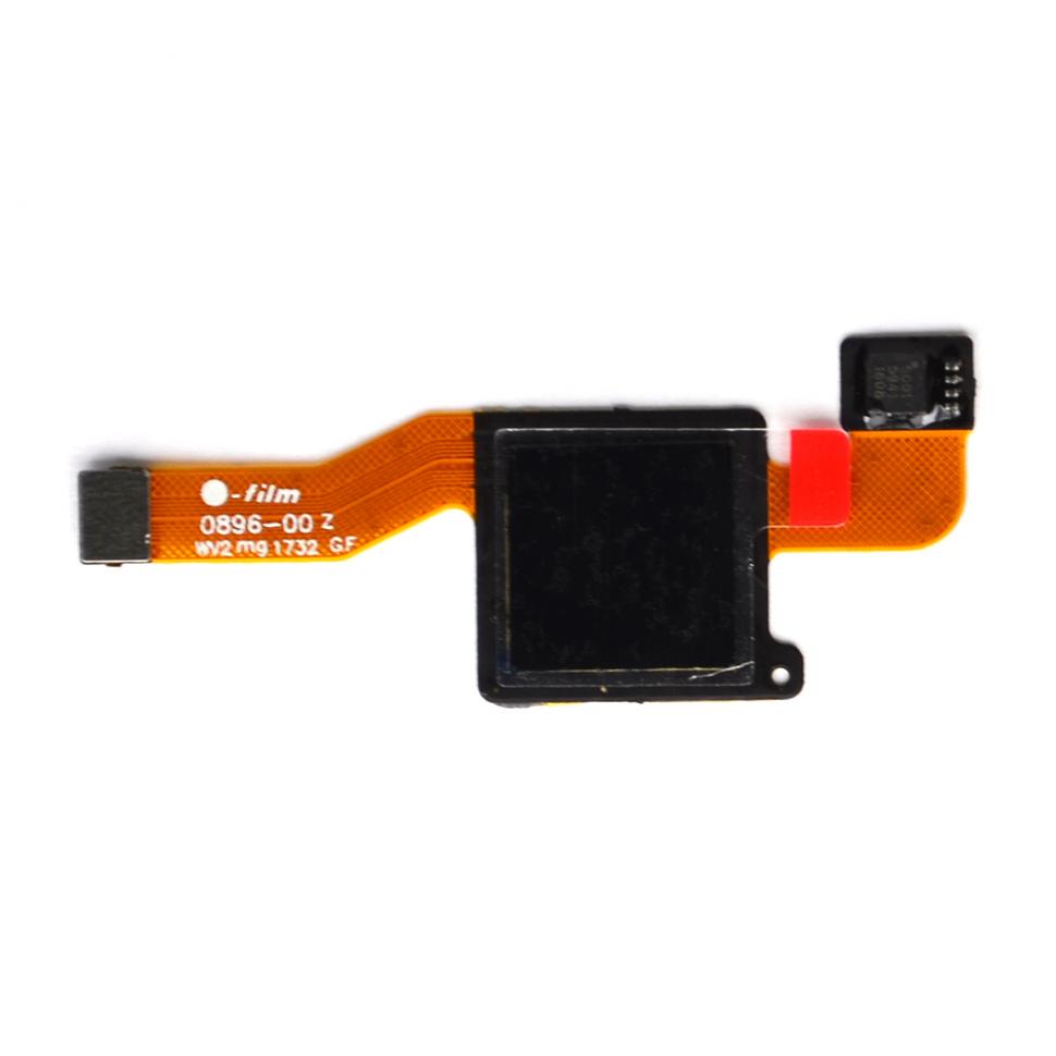 Шлейф для Xiaomi Redmi Note 5 сканер отпечатка (черный)