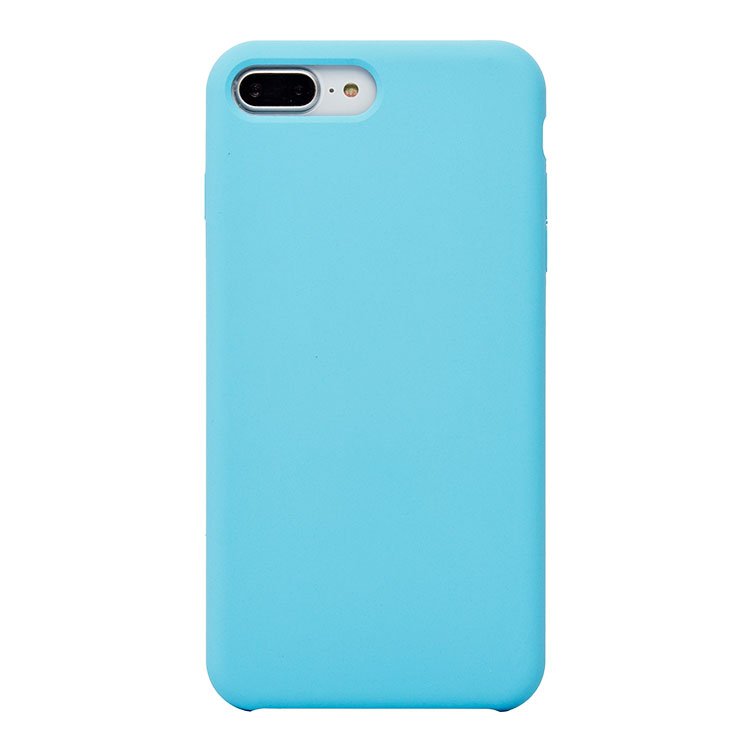 Чехол для iPhone 7/8 Soft Touch (светло-голубой)