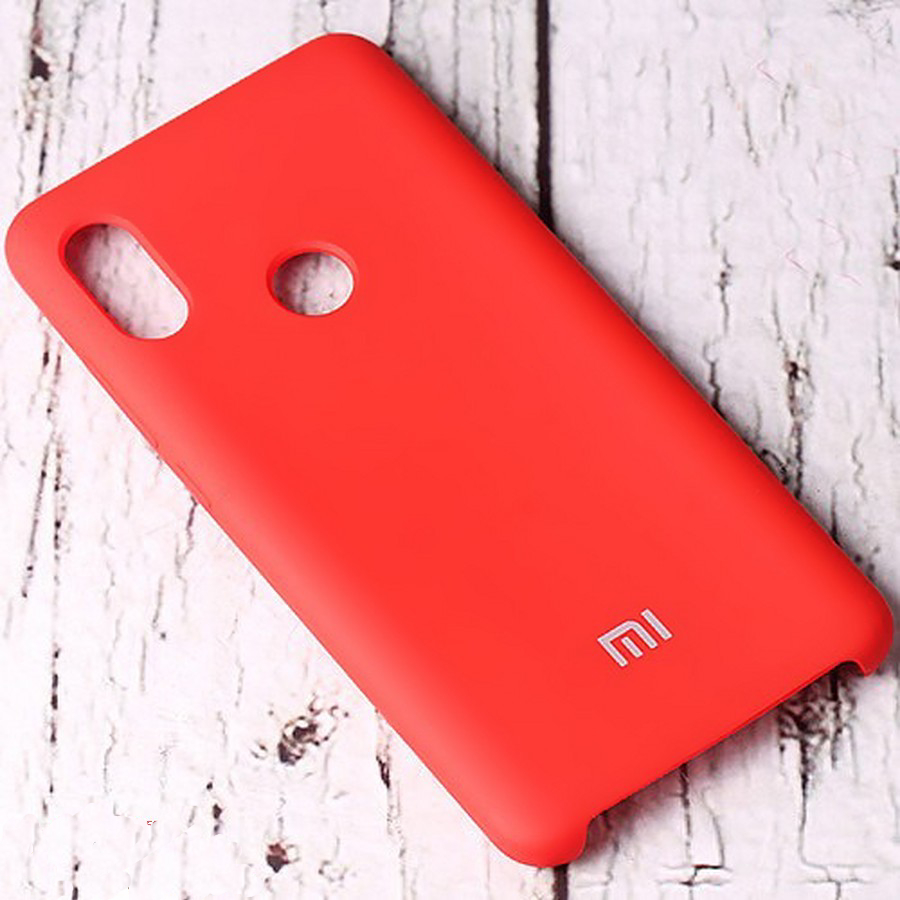 Чехол для Xiaomi Redmi Note 7 Soft Touch (красный)