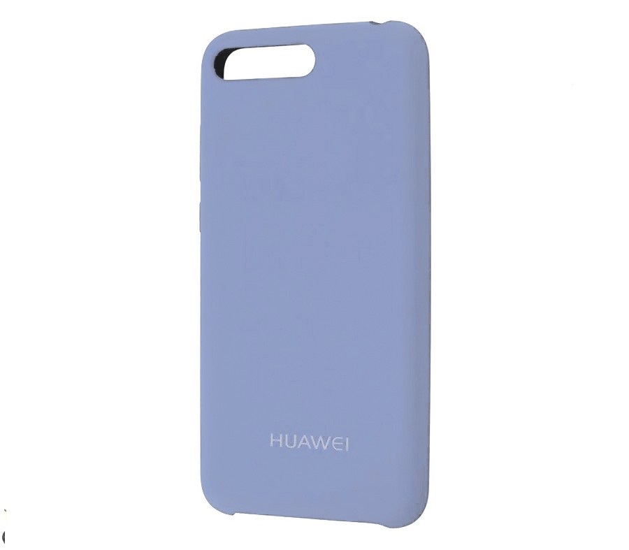 Чехол Huawei Honor 10 Soft Touch (голубой)