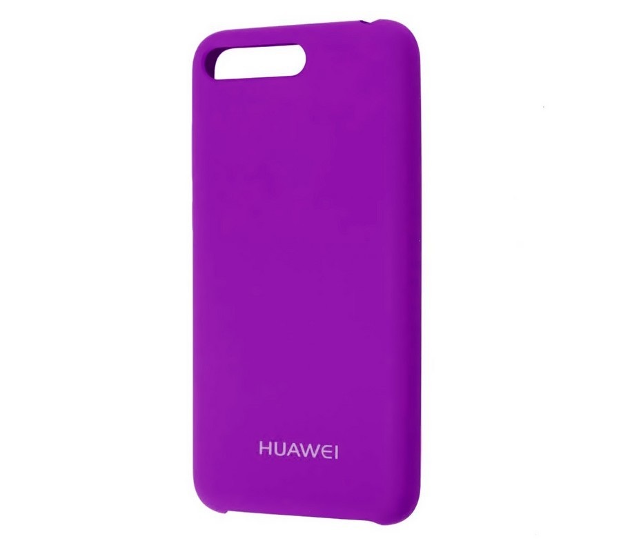 Чехол Huawei Honor 10 Soft Touch (фиолетовый)