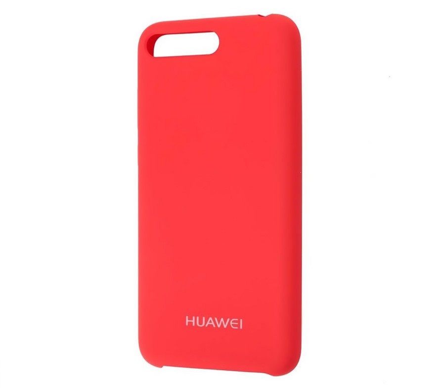 Чехол Huawei Honor 10 Soft Touch (красный)