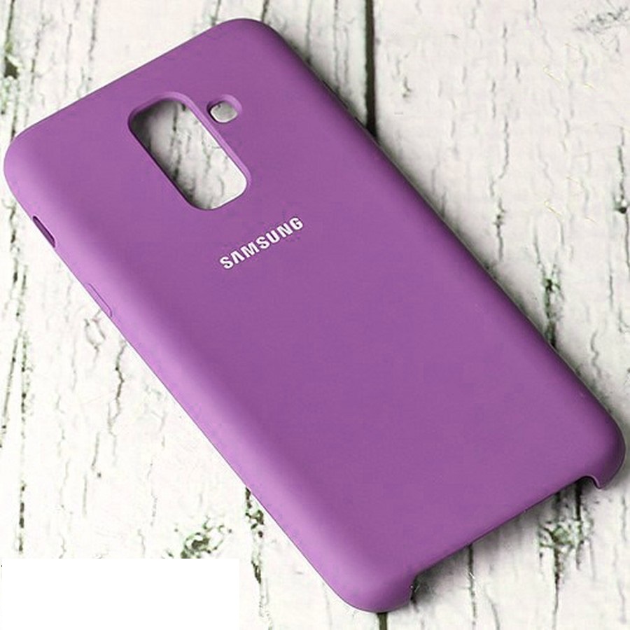 Чехол Samsung A5/A8 (2018) Soft Touch (фиолетовый)