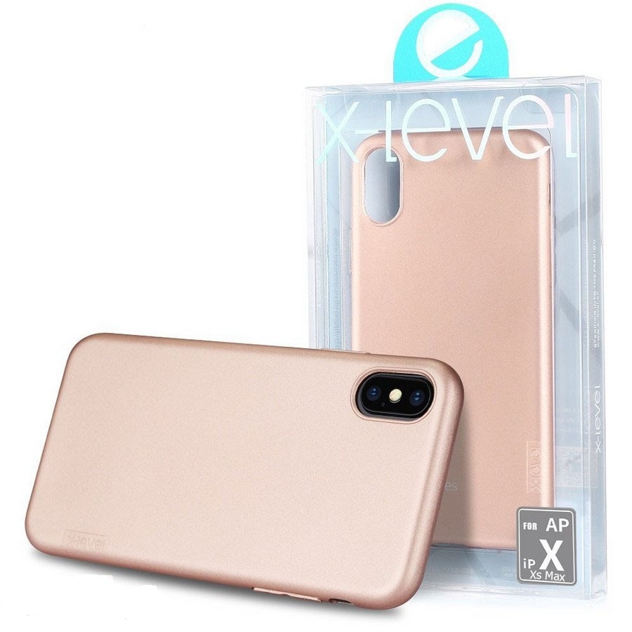 Чехол для iPhone Xs Max X-level Guardian series (золото)