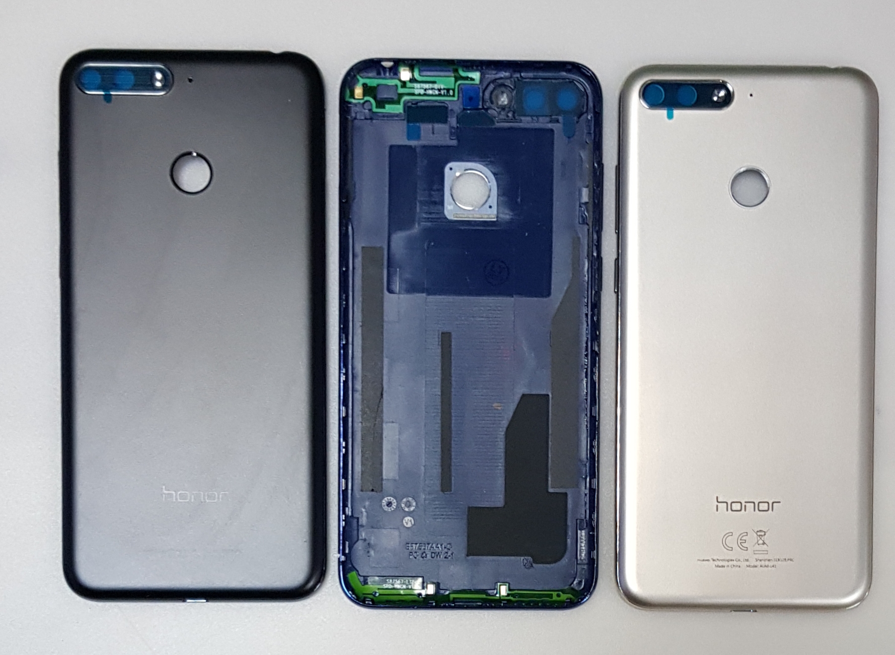 Задняя крышка Huawei Honor 7C Pro (синий)
